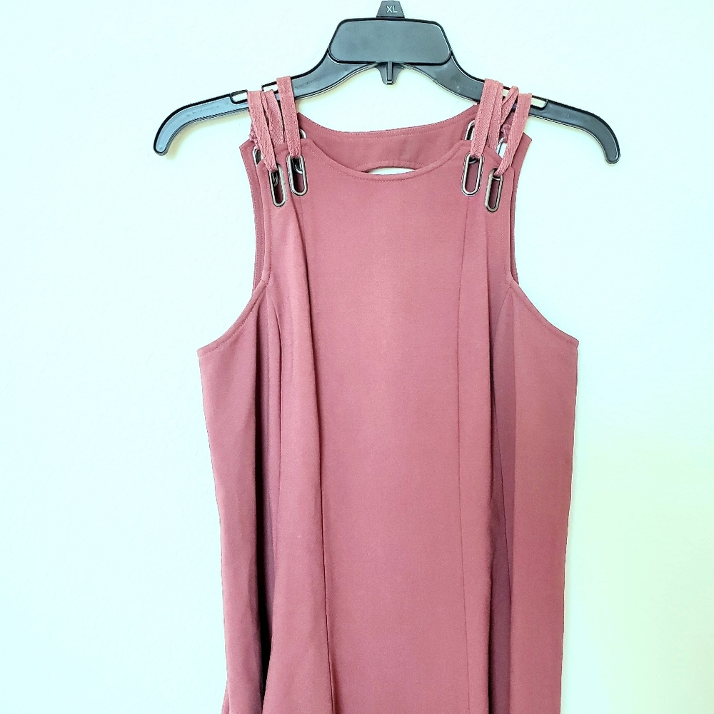 FREE PEOPLE Baby Love Dress in Rust Red - Picture 3 of 4
